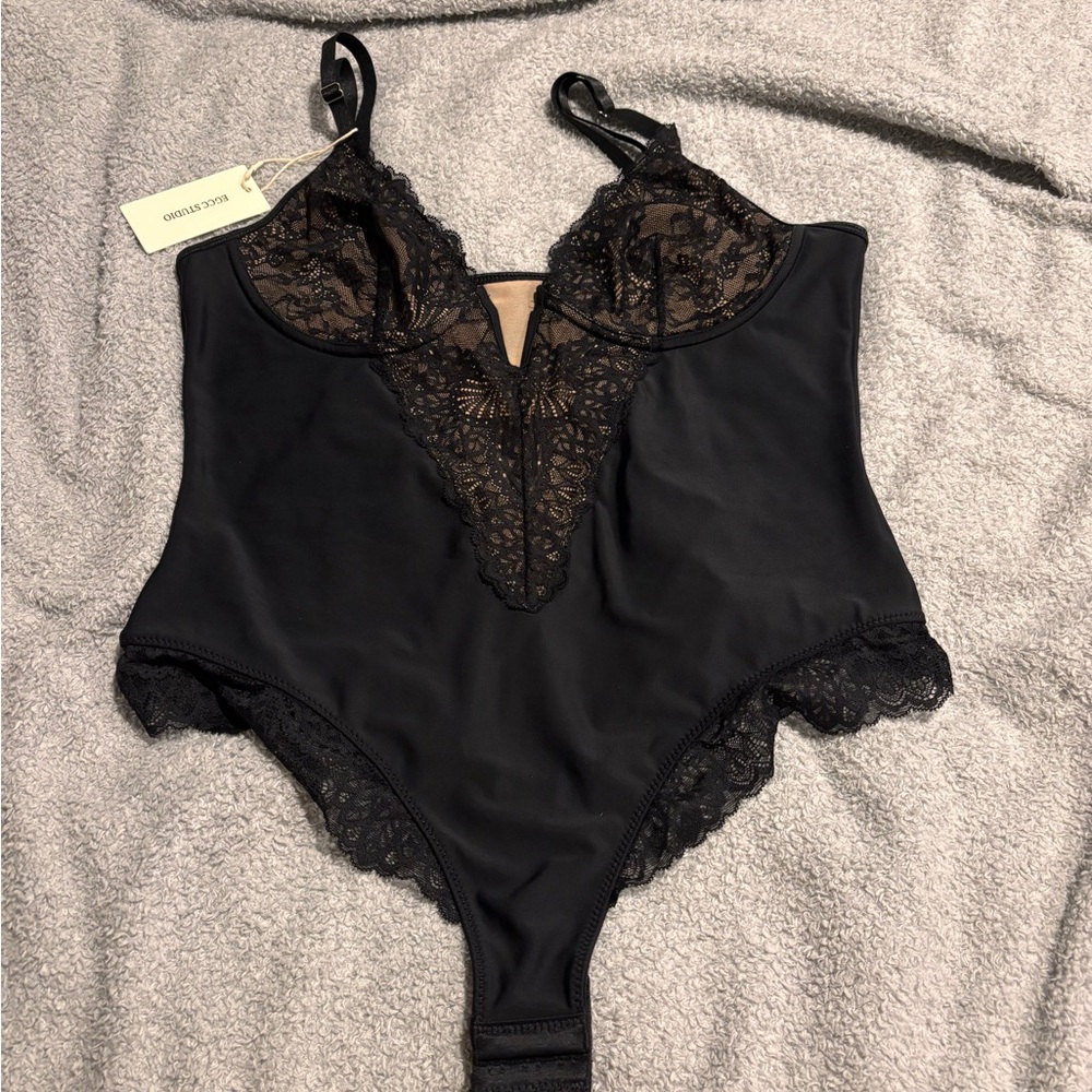 Black Lace Bodysuit